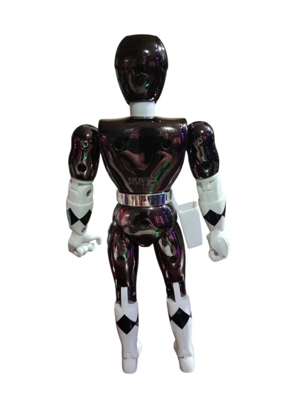 Black Metallic Power Ranger Figurine